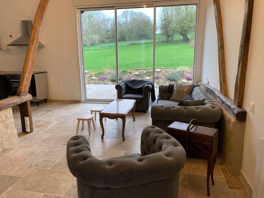 Gite, Maison Entiere Avec Billard Et Bel Espace De Vie La Grange Blicourt Buitenkant foto